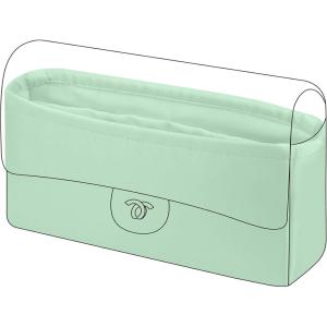 imageDGAZ Purse Organizer InsertSilk Bag OrganizerLuxury Handbag ampamp Tote Shaper Fits Chanel CF BagsVert deau