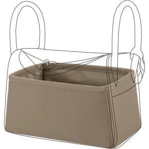 imageDGAZ Purse Organizer InsertSilk Bag OrganizerLuxury Handbag ampamp Tote Shaper Fits Lindy 19263034 BagsPinkLD26Custom