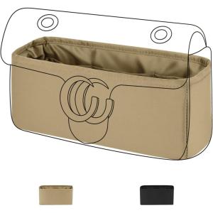 imageDGAZ Purse Organizer Silky Smooth For Gucci Marmont 16222631 BagsSilkLuxury Handbag Tote in Bag Shapers Black M31Champagne Gold