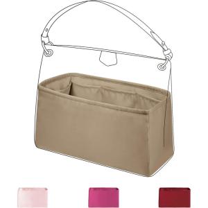 imageDGAZ Purse Organizer Silky Smooth For LV Graceful PMMM BagsSilkLuxury Handbag Tote in Bag Shapers Peach Pink PMS2 trench