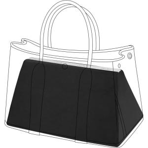 imageDGAZ Purse Pillow Insert for Luxury Handbags Memory Foam Silky Pillow Shaper for Garden Party 3036 BagsWhiteGP36Black