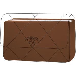 imageDGAZ Purse Pillow Shaper Insert For Chanel 19 Bags Silky Pillow Shaper for Luxury HandbagsKonjac purple19Flap26Gold