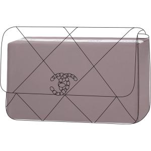 imageDGAZ Purse Pillow Shaper Insert For Chanel 19 Bags Silky Pillow Shaper for Luxury HandbagsKonjac purple19Flap26Konjac purple