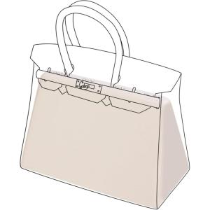 imageDGAZ Purse Pillow Shaper InsertLuxury Handbag Tote Shapers Memory Foam Fits Birkin 25303540 Bag White BK25 RetourneCraie