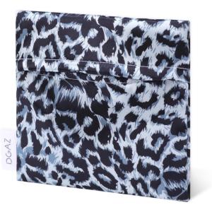 imageDGAZ Sanitary Napkin Storage Bag Period Bag for Teen Aged Girls Portable Period Bag for Panty LinersMenstrual CupSmall TamponsMini Makeup Bag for PurseLeopard D