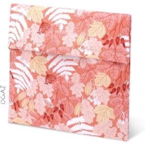 imageDGAZ Sanitary Napkin Storage Bag Period Bag for Teen Aged Girls Portable Period Bag for Panty LinersMenstrual CupSmall TamponsMini Makeup Bag for PurseAustere Red