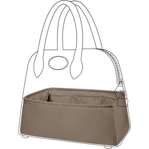 imageDGAZ Silk Purse Organizer Insert Fits Bolide 1923mini25273135Silky Smooth Bag OrganizerLuxury Handbag ampamp Tote ShaperBlackBolide25Etoupe grey
