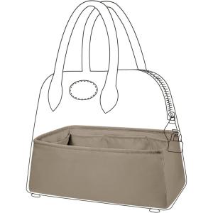 imageDGAZ Silk Purse Organizer Insert Fits Bolide 1923mini25273135Silky Smooth Bag OrganizerLuxury Handbag ampamp Tote ShaperBlackBolide25Gris tourterelle