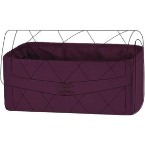 imageDGAZ Silk Purse Organizer Insert Fits Chanel Diana bagSilky Smooth Bag OrganizerLuxury Handbag ampamp Tote ShaperBlackSmallFuchsia