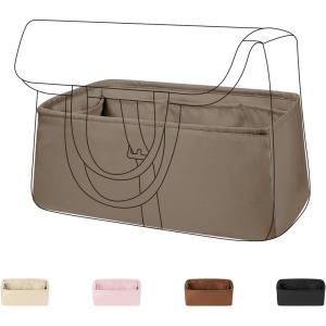 imageDGAZ Silk Purse Organizer Insert Fits Halzan mini202531Silky Smooth Bag OrganizerLuxury Handbag ampamp Tote ShaperCraieHalzan mini20Etoupe grey