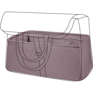 imageDGAZ Silk Purse Organizer Insert Fits Halzan mini202531Silky Smooth Bag OrganizerLuxury Handbag ampamp Tote ShaperCraieHalzan mini20Konjac Purple