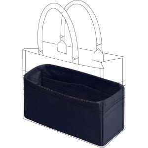 imageDGAZ Silk Purse Organizer Insert For Dior Book Tote miniSMLSilky Smooth Bag OrganizerLuxury Handbag ampamp Tote ShaperTreasure blueBTMiniTreasure blue