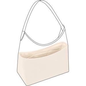 imageDGAZ Silk Purse Organizer Insert For GYARD Hobo BagsSilky Smooth Bag OrganizerLuxury Handbag ampamp Tote ShaperBambouCraie