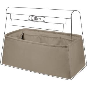 imageDGAZ Silk Purse Organizer Insert For Hermes Kelly Danse 22 bagSilky Smooth Bag OrganizerLuxury Handbag ampamp Tote ShaperGris tourterelle22Gris tourterelle