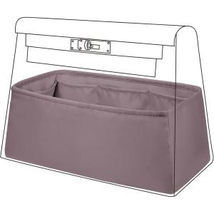 imageDGAZ Silk Purse Organizer Insert For Hermes Kelly Danse 22 bagSilky Smooth Bag OrganizerLuxury Handbag ampamp Tote ShaperGris tourterelle22Konjac purple