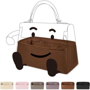 imageDGAZ Silk Purse Organizer Insert For Hermes Kelly Doll bagSilky Smooth Bag OrganizerLuxury Handbag ampamp Tote ShaperPinkKelly DollGold