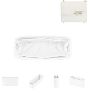 imageDGAZ Silk Purse Organizer Insert For Hermes Verrou Bags Silky Smooth Bag OrganizerLuxury Handbag ampamp Tote ShaperBlackVerrou 17Mushroom