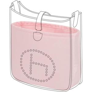 imageDGAZ Silky Purse Organizer Insert Fits Evelyne TPMPMGMTGM Bags Luxury Handbag ampamp Tote Organizer Simplicity bag organizerCraieTPMPink
