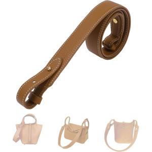 imageDGAZ TC leather shoulder strap for Hermes PicotinLindyEvelyne replaceable crossbody bags strap handmadeGoldgold Studs