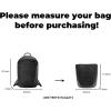 imageDGAZ Lightweight Purse Organizer Insert for ARCTERYXHeliad Backpack Bagssilk and DupontPaper handbag inner for Luxury BagHeliad 15LBlackBlack
