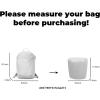 imageDGAZ Lightweight Purse Organizer Insert for ARCTERYXHeliad Backpack Bagssilk and DupontPaper handbag inner for Luxury BagHeliad 15LBlackWhite
