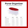imageDGAZ Lightweight Purse Organizer Insert for GYARD AnjouArtoisSaint Louis Bagsilk and DupontPaper handbag inner for Luxury BagsRouge CassqueAnjouGM