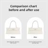 imageDGAZ Purse Organizer Silky Smooth For ShoulderBirkin BagsSilkLuxury Handbag Tote in Bag Shapers WomenGoldShoulderBirkinCraie