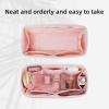 imageDGAZ Purse Organizer Silky Smooth For ShoulderBirkin BagsSilkLuxury Handbag Tote in Bag Shapers WomenGoldShoulderBirkinPink