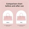 imageDGAZ Purse Organizer Silky Smooth For ShoulderBirkin BagsSilkLuxury Handbag Tote in Bag Shapers WomenGoldShoulderBirkinPink