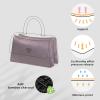 imageDGAZ Purse Pillow Insert for Chanel Coco Handle Bags Silky Pillow Shaper for Luxury HandbagsKonjac PurpleMiniKonjac Purple