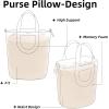 imageDGAZ Purse Pillow Insert for Hermes In the loop bags Memory Foam Silky Pillow Shaper for Luxury HandbagsBlackIn the loop18Craie