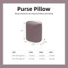 imageDGAZ Purse Pillow Insert for Hermes In the loop bags Memory Foam Silky Pillow Shaper for Luxury HandbagsBlackIn the loop18Konjac Purple