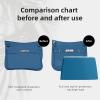 imageDGAZ Purse Pillow Insert for Hermes Jypsiere bags Memory Foam Silky Pillow Shaper for Luxury HandbagsBlue JeanJypsiere 28Blue Jean