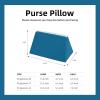 imageDGAZ Purse Pillow Insert for Hermes Jypsiere bags Memory Foam Silky Pillow Shaper for Luxury HandbagsBlue JeanJypsiere 28Blue Jean