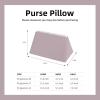 imageDGAZ Purse Pillow Insert for Hermes Jypsiere bags Memory Foam Silky Pillow Shaper for Luxury HandbagsBlue JeanJypsiere 28Custom