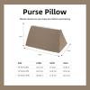 imageDGAZ Purse Pillow Insert for LV Alma bags Memory Foam Silky Pillow Shaper for Luxury HandbagsRubyAlma BBEtoupe grey
