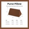 imageDGAZ Purse Pillow Insert for LV Alma bags Memory Foam Silky Pillow Shaper for Luxury HandbagsRubyAlma BBGold
