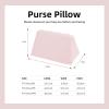 imageDGAZ Purse Pillow Insert for LV Alma bags Memory Foam Silky Pillow Shaper for Luxury HandbagsRubyAlma BBPink