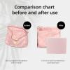 imageDGAZ Purse Pillow Shaper Insert for Chanel 22 Bags Silky Pillow Shaper for Luxury HandbagsBlackSmallPink