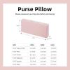 imageDGAZ Purse Pillow Shaper Insert for Chanel CF Bags Silky Pillow Shaper for Luxury HandbagsPink Mini 20Pink
