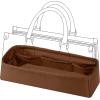 imageDGAZ Silk Handbag Organizer Insert Fits LV ONTHEGO bagsSilky Smooth Bag OrganizerLuxury Handbag ampamp Tote ShaperBlackBBGold