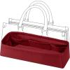 imageDGAZ Silk Handbag Organizer Insert Fits LV ONTHEGO bagsSilky Smooth Bag OrganizerLuxury Handbag ampamp Tote ShaperBlackBBRouge moyen