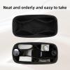 imageDGAZ Silk Purse Organizer Insert Fits Chanel 25 HandbagsSilky Smooth Bag OrganizerLuxury Handbag ampamp Tote ShaperBlackSmallBlack