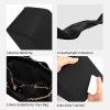 imageDGAZ Silk Purse Organizer Insert Fits Chanel 25 HandbagsSilky Smooth Bag OrganizerLuxury Handbag ampamp Tote ShaperBlackSmallBlack