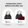 imageDGAZ Silk Purse Organizer Insert Fits Chanel 25 HandbagsSilky Smooth Bag OrganizerLuxury Handbag ampamp Tote ShaperBlackSmallRouge H