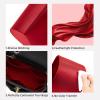 imageDGAZ Silk Purse Organizer Insert Fits Chanel Duma 23A23P BagsSilky Smooth Bag OrganizerLuxury Handbag ampamp Tote ShaperBlackDuma 23A SRouge Cassque