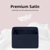 imageDGAZ Silk Purse Organizer Insert Fits Chanel Duma BagsSilky Smooth Bag OrganizerLuxury Handbag ampamp Tote ShaperBlack22A22C23C24P SmallBlue nuit