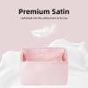 imageDGAZ Silk Purse Organizer Insert Fits Chanel Duma BagsSilky Smooth Bag OrganizerLuxury Handbag ampamp Tote ShaperBlack22A22C23C24P SmallPink