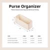 imageDGAZ Silk Purse Organizer Insert Fits Dior Djoy BagsSilky Smooth Bag OrganizerLuxury Handbag ampamp Tote ShaperBlackDjoy SCraie