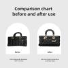 imageDGAZ Silk Purse Organizer Insert Fits Dior Djoy BagsSilky Smooth Bag OrganizerLuxury Handbag ampamp Tote ShaperBlackDjoy SPink